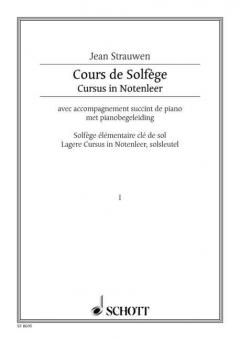 Cours de Solfège Vol. 1 Standard