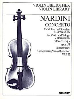 Concerto F Major Op. 1/3 Standard