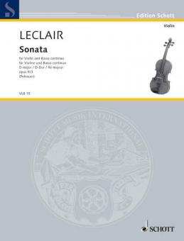 Sonata D Major Op. 9/3 Standard