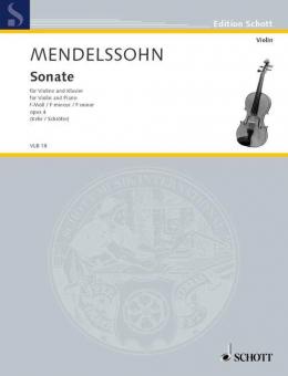 Sonata in F Minor Op. 4 Standard