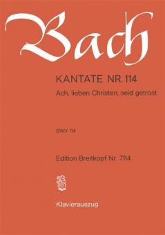 Ach, lieben Christen, seid getrost 