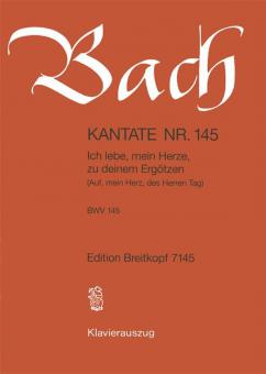 Ich lebe, mein Herze, zu deinem Ergötzen 