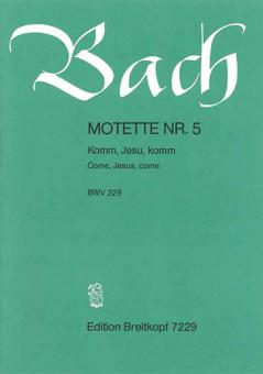 Come, Jesus, Come BWV 229 