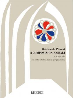 2 Composizioni Corali a 6 Voci Sole 