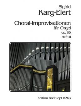 66 Choral-Improvisationen op. 65 Heft 3 
