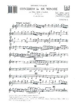 Concerto D-Moll F 7/1 Op. 8/9 T 2 