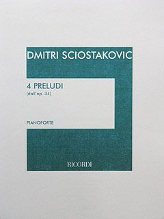 4 Preludio Dall'op.34 