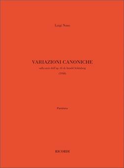 Variazioni Canoniche Sulla Serie Dell'op.41 