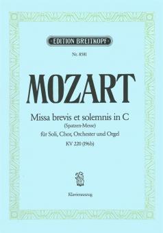 Missa Brevis C Major K.220 (196B) 