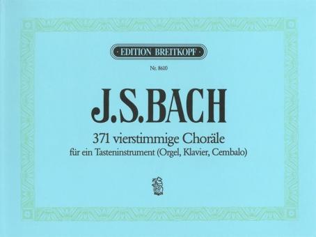 371 4-Part Chorales 