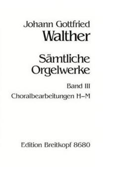 Complete Organ Works Vol. III 