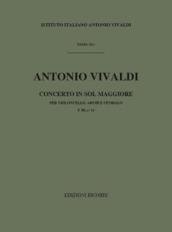 Concerto G-Dur F 3/12 T 231 RV 413 