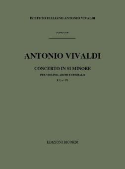 Concerto H-Moll F 1/171 T 378 RV 388 