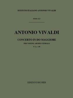 Concerto C-Dur F 1/140 An Pisendel T 322 RV 172 