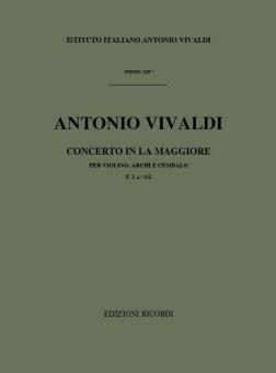 Concerto A-Dur F 1/155 T 339 RV 344 