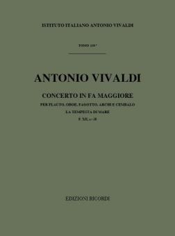 Concerto F-Dur F 12/28 Tempesta Di Mare T 150 