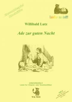 Ensemblespiel Blockflöte Heft 9: Ade zur guten Nacht 