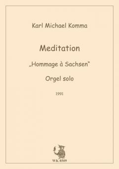 Meditation (Hommage à Sachsen) 