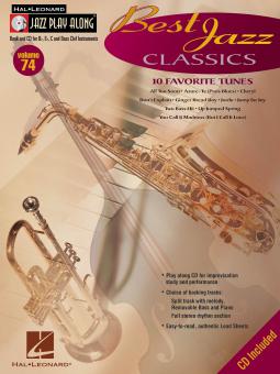 Jazz Play-Along Vol. 74: Best Jazz Classics 
