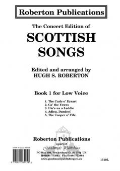 Scottish Songs Book 1 (Low) 