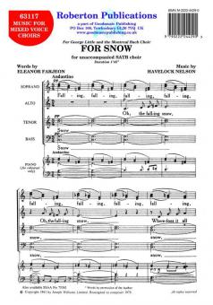 For Snow 