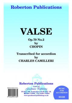 Valse Op.70 No.2 