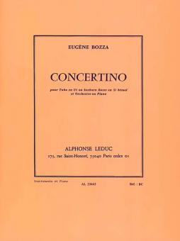 Concertino (Tuba et Orchestre) 