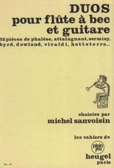 Duos pour Flute A Bec et Guitare (CPJ4) 
