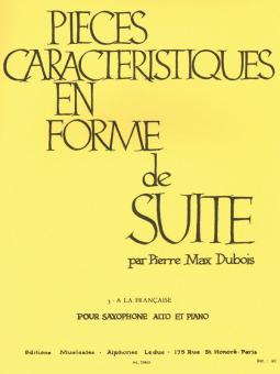 La Francaise Saxo Mib et Piano 