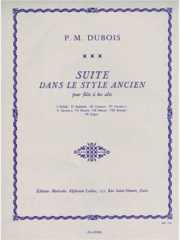 Suite Dans Le Style Ancien 