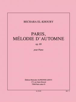 Paris, Melodie D'Automne, Op. 69 