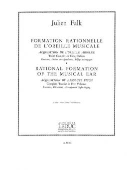 Formation Rationnelle de L Oreille Musicale Vol. 1 
