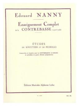 Etudes De Kreutzer et De Fiorillo Contrebasse 