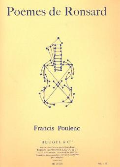 Poemes de Ronsard 