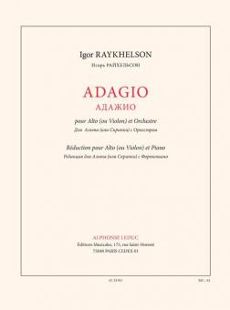 Adagio pour Alto (Ou Violon) et Orchestre 