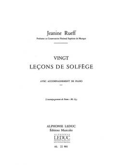 20 Lecons de Solfege 