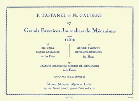 17 Grands Exercices Journaliers de Mecanisme 