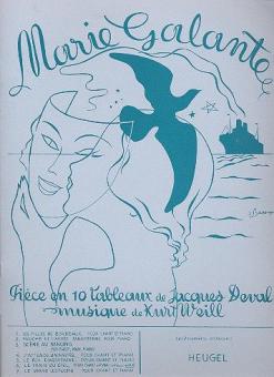 Kurt Weill/Jacques Deval: Marie Galante 