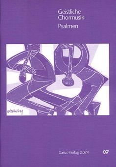 Geistliche Chormusik: Psalmen 