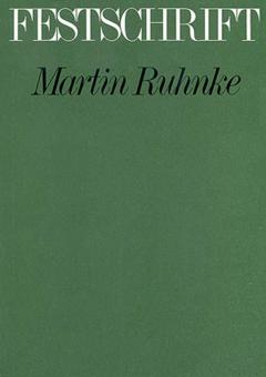 Martin Ruhnke zum 65. Geburtstag 