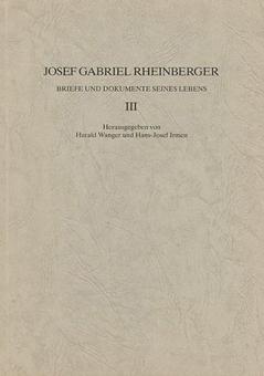Briefe und Dokumente seines Lebens III 