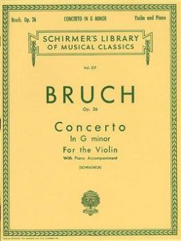Violin Concerto No. 1 In G Minor Op. 26 