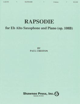 Rhapsodie for Alto Sax and Piano 