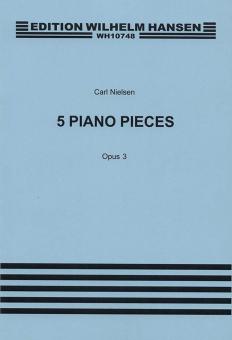 5 Pieces for Piano Op. 3 