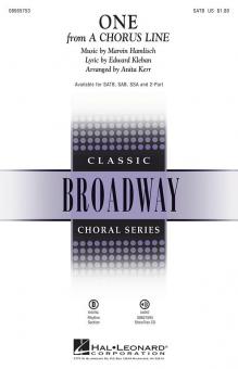 One From A Chorus Line Standard