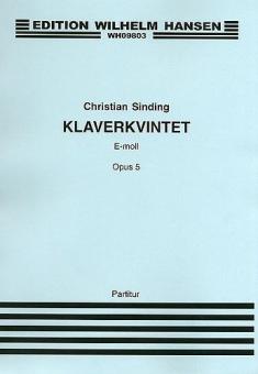 Quintet Op. 5 