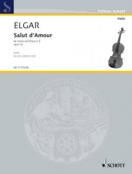 Salut d'Amour op. 12/3 Standard