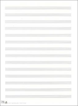 Notenpapier Siestrop 