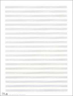 Notenpapier Siestrop 