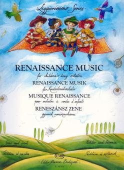 Renaissance Musik für Kinderstreichorchester (erste Lage) 
